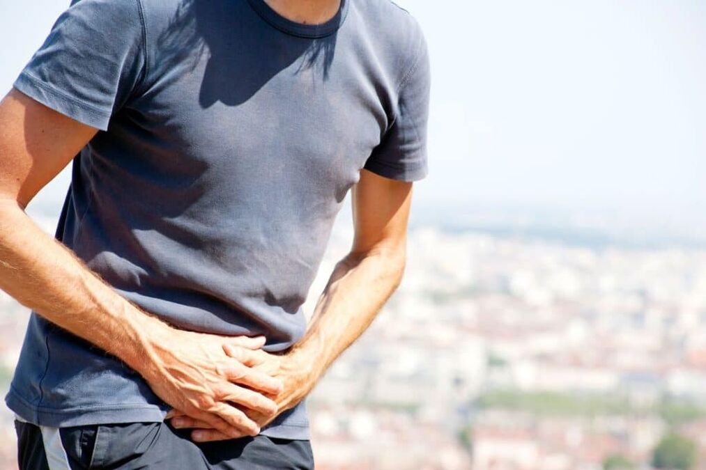 Symptome einer Prostatitis